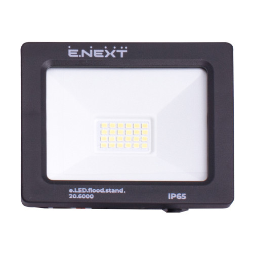 Прожектор светодиодный 20Вт, 6000К, e.LED.flood.stand.20.6000 ENEXT l0790002