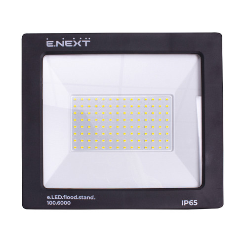 Прожектор светодиодный 100Вт, 6000К, e.LED.flood.stand.100.6000 ENEXT l0790005