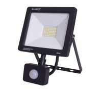 Прожектор светодиодный с датчиком движения 30Вт, 6000К, e.LED.flood.stand.sensor.30.6000