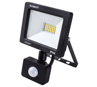 Прожектор светодиодный с датчиком движения 20Вт, 6000К, e.LED.flood.stand.sensor.20.6000