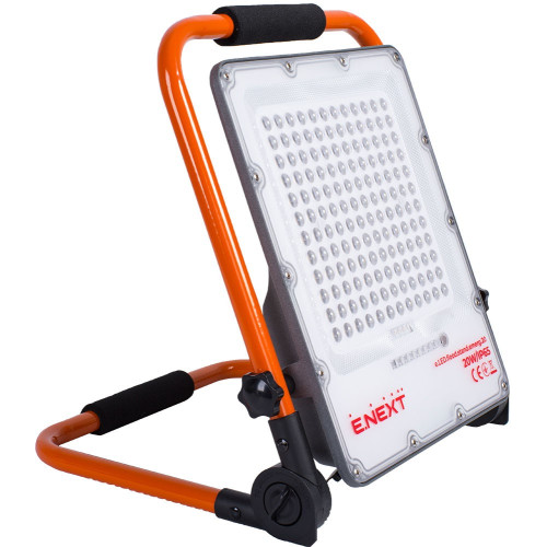 Прожектор светодиодный аккумуляторный 20Вт, e.LED.flood.stand.emerg.20 ENEXT l0790014