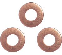 Шайба биметаллическая под болт М6, e.metiz.washer.Cu-Al.15.6,5.1