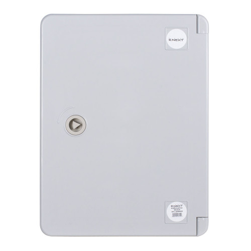 Корпус из ABS-пластика с непрозрачной дверцей 280х210х130мм IP65, e.plbox.pro.p.28.21.13 ENEXT p084101