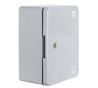 Корпус из ABS-пластика с непрозрачной дверцей 330x250x140мм IP65, e.plbox.pro.p.33.25.14