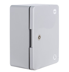 Корпус из ABS-пластика с непрозрачной дверцей 330x250x140мм IP65, e.plbox.pro.p.33.25.14