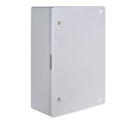 Корпус из ABS-пластика с непрозрачной дверцей 600x400x200мм IP65, e.plbox.pro.p.60.40.20