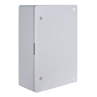 Корпус из ABS-пластика с непрозрачной дверцей 600x400x200мм IP65, e.plbox.pro.p.60.40.20