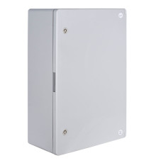 Корпус из ABS-пластика с непрозрачной дверцей 700x500x250мм IP65, e.plbox.pro.p.70.50.25