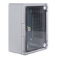 Корпус из ABS-пластика с прозрачной дверцей 280х210х130мм IP65, e.plbox.pro.p.28.21.13.tr ENEXT p084201