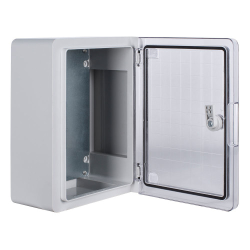 Корпус из ABS-пластика с прозрачной дверцей 330x250x140мм IP65, e.plbox.pro.p.33.25.14.tr ENEXT p084202