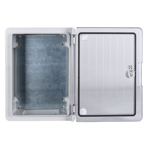 Корпус из ABS-пластика с прозрачной дверцей 330x250x140мм IP65, e.plbox.pro.p.33.25.14.tr ENEXT p084202
