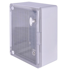 Корпус из ABS-пластика с прозрачной дверцей 400x300x170мм IP65, e.plbox.pro.p.40.30.17.tr