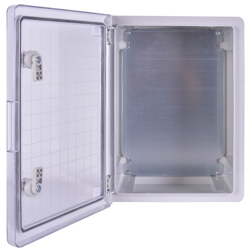 Корпус из ABS-пластика с прозрачной дверцей 400x300x170мм IP65, e.plbox.pro.p.40.30.17.tr ENEXT p084203