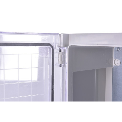 Корпус из ABS-пластика с прозрачной дверцей 400x300x170мм IP65, e.plbox.pro.p.40.30.17.tr ENEXT p084203