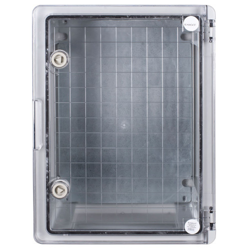 Корпус из ABS-пластика с прозрачной дверцей 400x300x210мм IP65, e.plbox.pro.p.40.30.21.tr ENEXT p084204