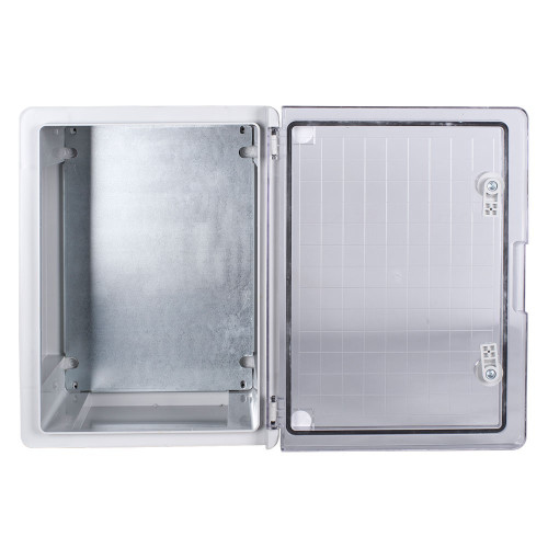 Корпус из ABS-пластика с прозрачной дверцей 400x300x210мм IP65, e.plbox.pro.p.40.30.21.tr ENEXT p084204