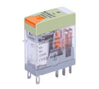 Реле промежуточное 8А, 2 группы контактов, катушка 230В АC, e.relay.pro.8.2.230AC