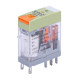 Реле промежуточное 8А, 2 группы контактов, катушка 24В DC, e.relay.pro.8.2.24DC ENEXT p091004