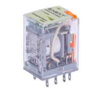 Реле промежуточное 10А, 2 группы контактов, катушка 230В АC, e.relay.pro.10.2.230AC