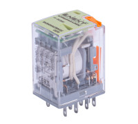 Реле промежуточное 5А, 4 группы контактов, катушка 24В DC, e.relay.pro.5.4.24DC