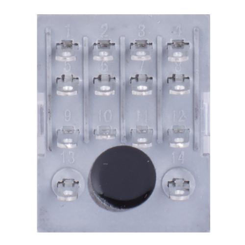 Реле промежуточное 5А, 4 группы контактов, катушка 24В DC, e.relay.pro.5.4.24DC ENEXT p091008