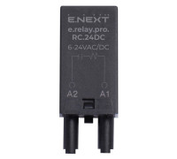 Защитный RC модуль 24В DC, e.relay.pro.RC.24DC