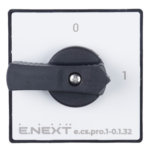 Пакетный выключатель 1-0, 32А, 1 полюс, e.cs.pro.1-0.1.32 ENEXT p093003