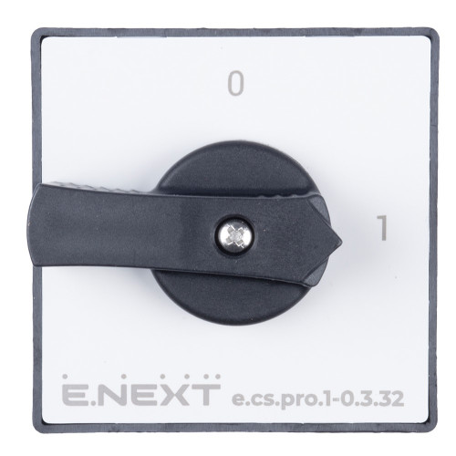 Пакетный выключатель 1-0, 32А, 3 полюса, e.cs.pro.1-0.3.32 ENEXT p093013