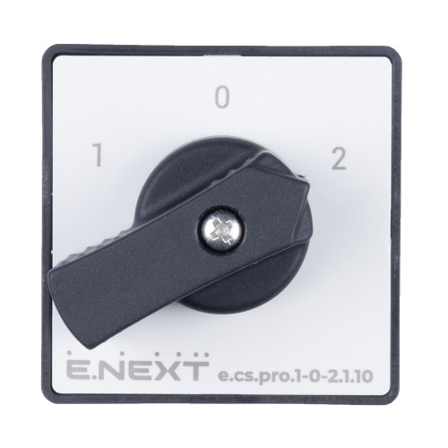 Пакетный переключатель 1-0-2, 10А, 1 полюс, e.cs.pro.1-0-2.1.10 ENEXT p093021