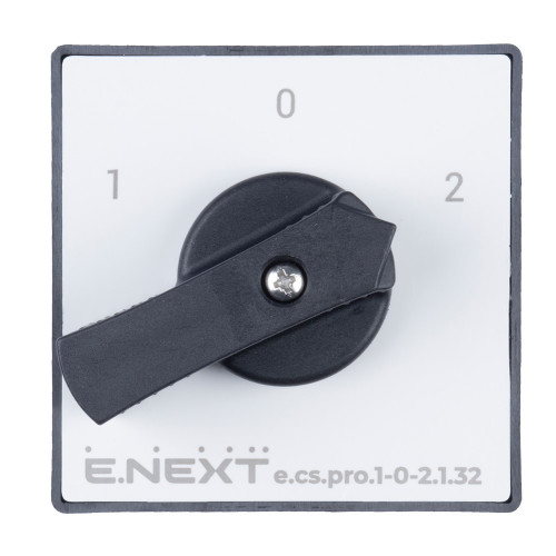 Пакетный переключатель 1-0-2, 32А, 1 полюс, e.cs.pro.1-0-2.1.32 ENEXT p093023