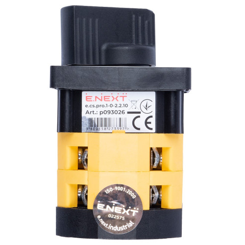 Пакетный переключатель 1-0-2, 10А, 2 полюса, e.cs.pro.1-0-2.2.10 ENEXT p093026