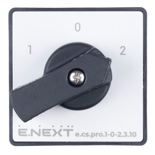 Пакетный переключатель 1-0-2, 10А, 3 полюса, e.cs.pro.1-0-2.3.10 ENEXT p093031