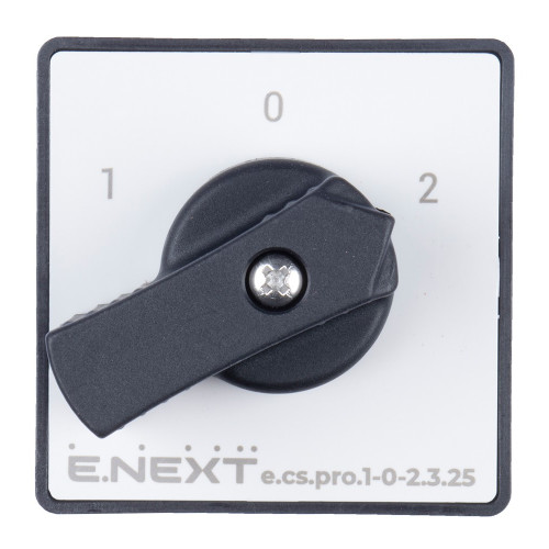 Пакетный переключатель 1-0-2, 25А, 3 полюса, e.cs.pro.1-0-2.3.25 ENEXT p093032