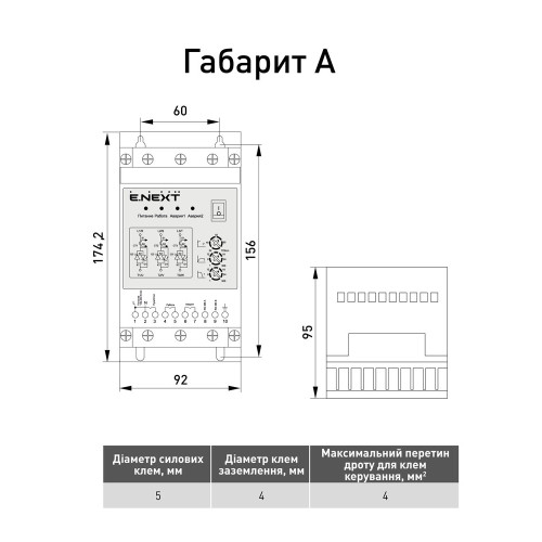 Устройство плавного пуска 2,2 кВт, 1ф/220В, es-drive.stand.2R2s ENEXT s084002