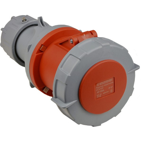 Розетка переносная 63А, 4P, IP67, UCombi АСКО-УКРЕМ A0080010127