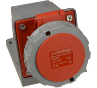 Розетка стационарная 16А, 4P, IP67, UCombi
