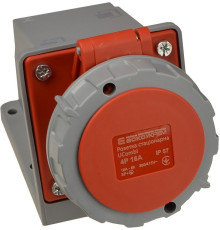 Розетка стационарная 16А, 4P, IP67, UCombi