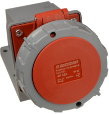 Розетка стационарная 32А, 4P, IP67, UCombi