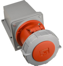 Розетка стационарная 63А, 4P, IP67, UCombi