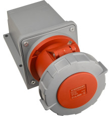 Розетка стационарная 63А, 5P, IP67, UCombi