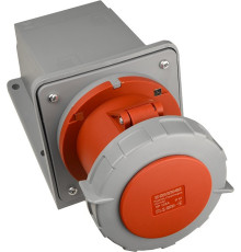 Розетка стационарная 125А, 5P, IP67, UCombi