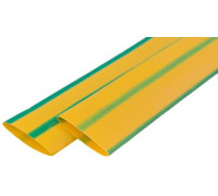 Термоусадочная трубка 6/3, 1м, желто-зеленая, e.termo.stand.6.3.yellow-green Enext