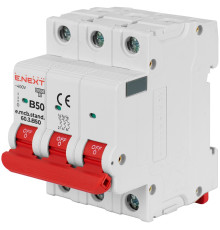 Автомат 50 А, 3-фазный, тип В, e.mcb.stand.60.3.B50 Enext
