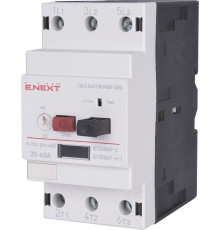 Автомат для защиты двигателя 40А, e.mp.pro.40 Enext p004022