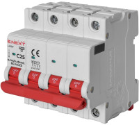 Автомат 25 А, 4-полюсный, тип С, e.mcb.stand.60.4.C25 Enext