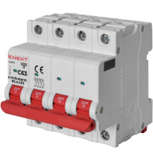 Автомат 63 А, 4-полюсный, тип С, e.mcb.stand.60.4.C63 Enext