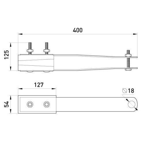 Анкерный зажим для СИП 25-120 кв.мм, e.i.clamp.pro.25.120.c
