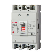 Силовой автоматический выключатель 3р, 50А, e.industrial.ukm.100S.50 Enext