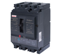 Силовой автоматический выключатель с регулировкой 125А, 3р, e.industrial.ukm.160R.125
