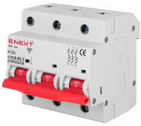 Автомат 125 А, 3-фазный, тип K, e.mcb.pro.60.3.K 125 new Enext